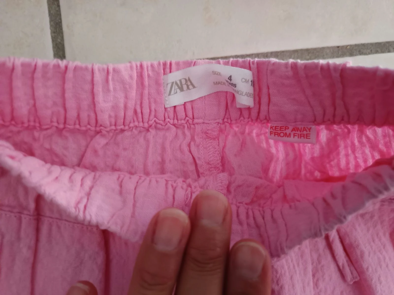 Calça Zara para meninas 4 anos/104 cm – photo 4